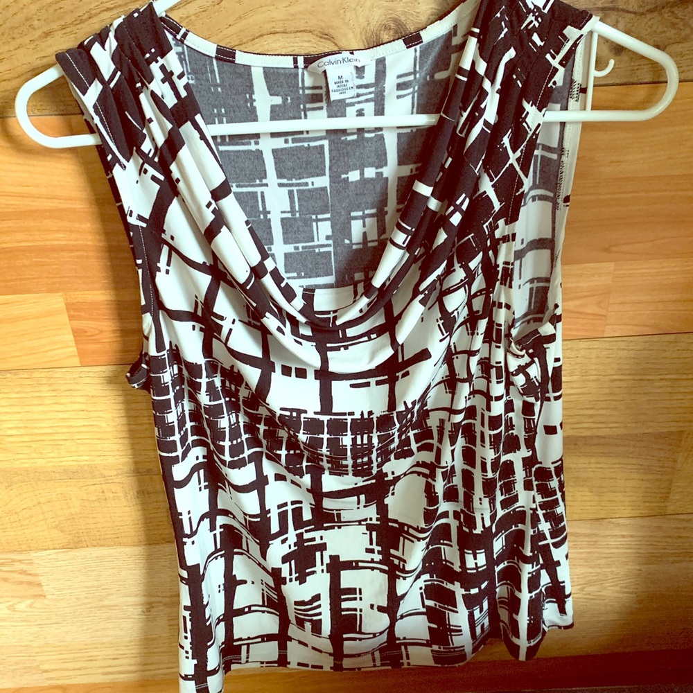 Calvin Klein top.